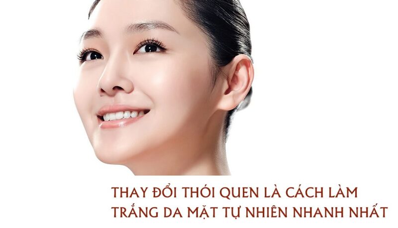 Cách làm trắng da mặt