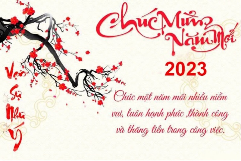 Câu chúc tết 2023