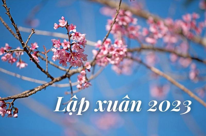Lập xuân 2023