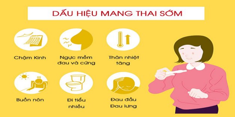 dấu hiệu có thai