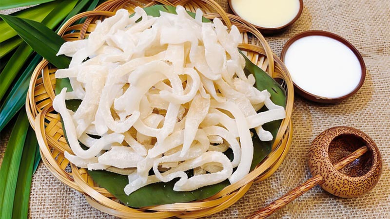 Cách làm mứt dừa