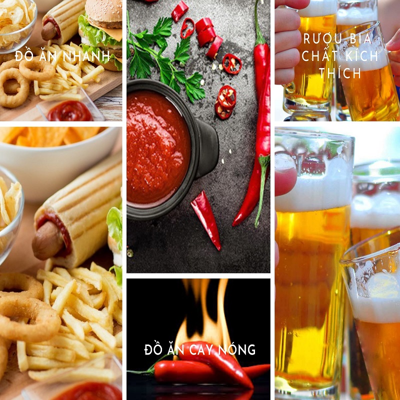 nổi mề đay kiêng gì