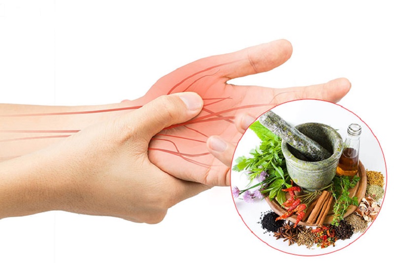 mẹo chữa tê tay