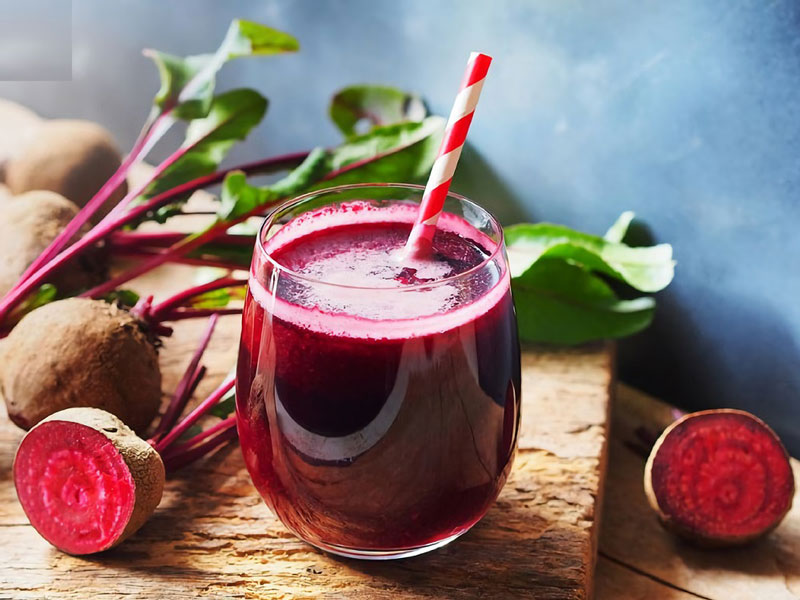 Củ dền là một trong những thực phẩm có hàm lượng sắt cao