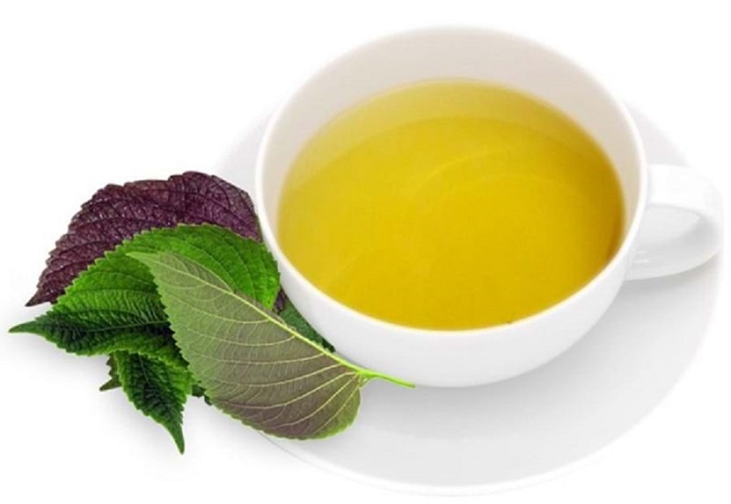 Trà tía tô rất tốt cho làn da của phái đẹp